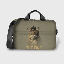 Сумка для ноутбука 3D Король котов Мейн-кун