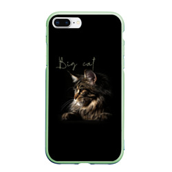 Чехол для iPhone 7Plus/8 Plus матовый Big cat Maine Coon