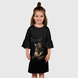 Детское платье 3D Big cat Maine Coon - фото 2