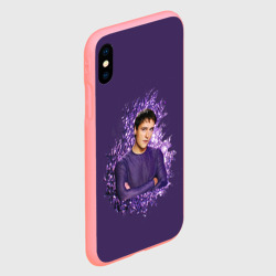 Чехол для iPhone XS Max матовый Юра Шатунов вечно молодой - фото 2