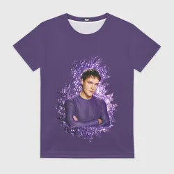 Женская футболка 3D Юра Шатунов вечно молодой