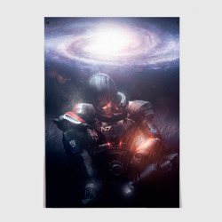 Постер Mass Effect Shepard