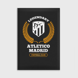 Ежедневник Лого Atletico Madrid и надпись Legendary Football Club