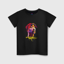 Детская футболка хлопок Tupac Color