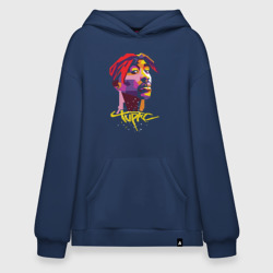 Худи SuperOversize хлопок Tupac Color