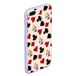 Чехол для iPhone 7Plus/8 Plus матовый Джокер карты масть cards Joker clown - фото 2