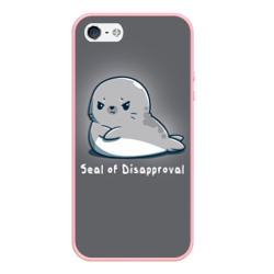 Чехол для iPhone 5/5S матовый Seal of Disapproval