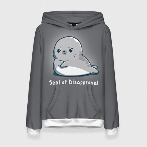 Женская толстовка 3D Seal of Disapproval, цвет 3D печать