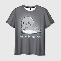 Мужская футболка 3D Seal of Disapproval