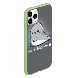 Чехол для iPhone 11 Pro матовый Seal of Disapproval - фото 2