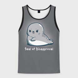 Мужская майка 3D Seal of Disapproval