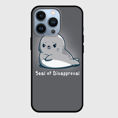 Чехол для iPhone 13 Pro Seal of Disapproval, цвет черный