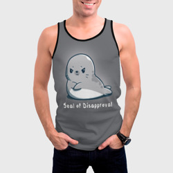 Мужская майка 3D Seal of Disapproval - фото 2