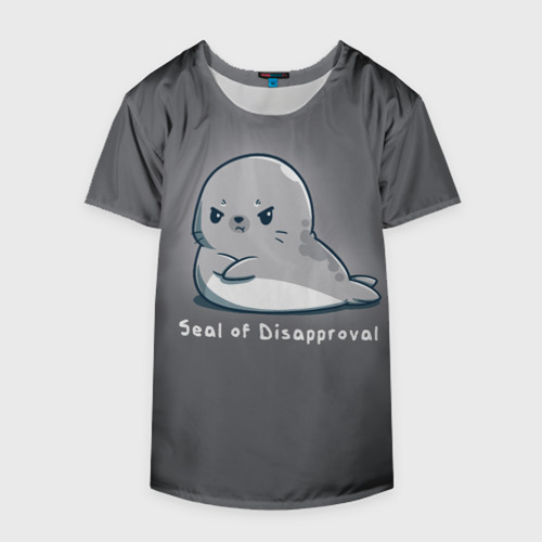 Накидка на куртку 3D Seal of Disapproval, цвет 3D печать - фото 4