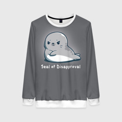 Женский свитшот 3D Seal of Disapproval