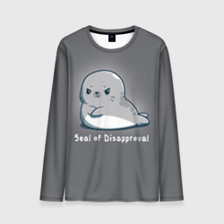 Мужской лонгслив 3D Seal of Disapproval