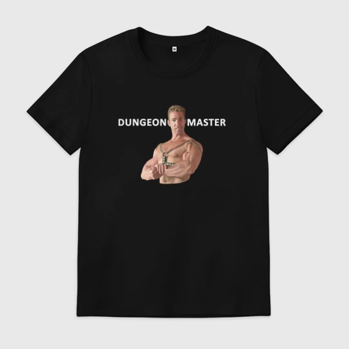 Мужская футболка хлопок Dungeon Master Billy