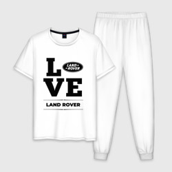 Мужская пижама хлопок Land Rover Love Classic