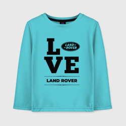 Детский лонгслив хлопок Land Rover Love Classic