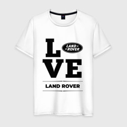 Land Rover Love Classic – Мужская футболка хлопок с принтом купить со скидкой в -20%