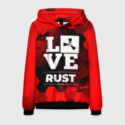 Мужская толстовка 3D Rust Love Классика