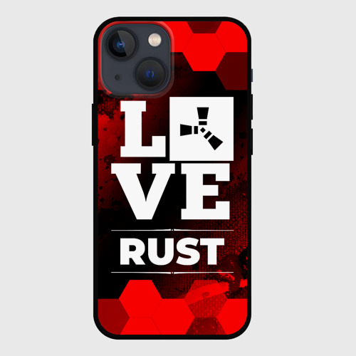 Чехол для iPhone 13 mini Rust Love Классика