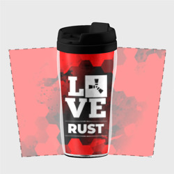 Термокружка-непроливайка Rust Love Классика - фото 2