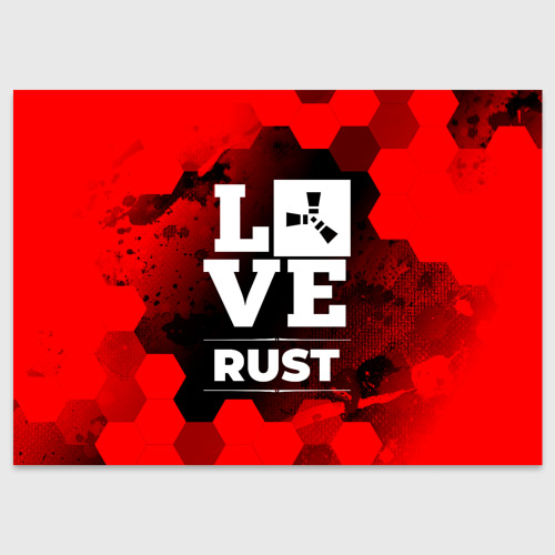 Rust print. Rust love.