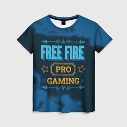Женская футболка 3D Игра Free Fire: pro Gaming