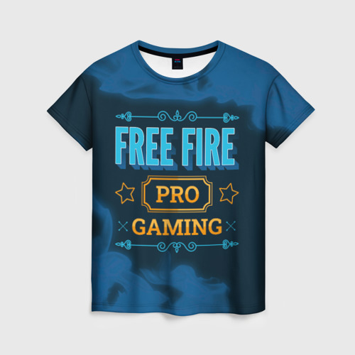 Женская футболка 3D Игра Free Fire: pro Gaming, цвет 3D печать