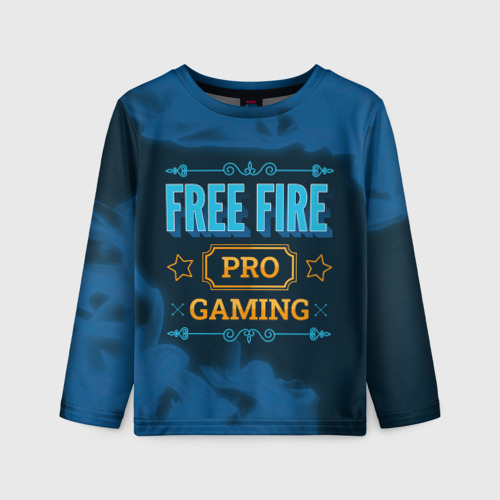 Детский лонгслив 3D Игра Free Fire: pro Gaming, цвет 3D печать