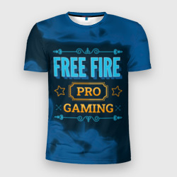 Мужская футболка 3D Slim Игра Free Fire: pro Gaming
