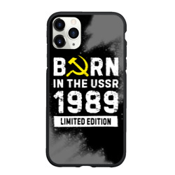 Чехол для iPhone 11 Pro Max матовый Born In The USSR 1989 year Limited Edition