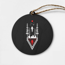 Деревянная игрушка круг Max vs Vecna