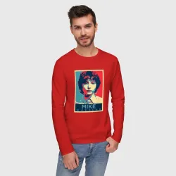 Мужской лонгслив хлопок Stranger Things Майк - фото 2