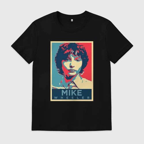 Мужская футболка хлопок Stranger Things Майк