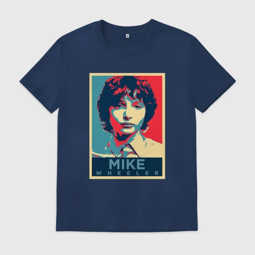 Мужская футболка хлопок Stranger Things Майк