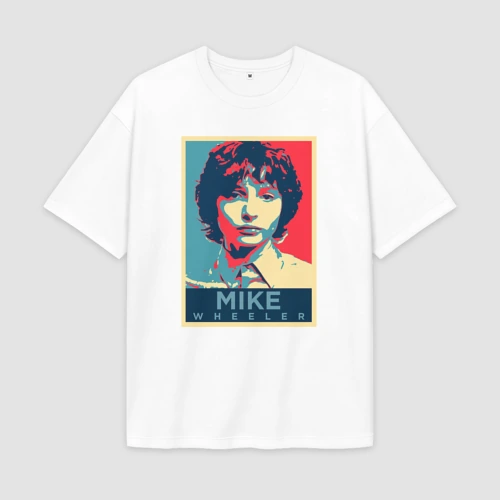 Мужская футболка Oversize хлопок premium Stranger Things Майк