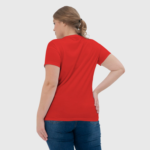 Женская футболка 3D с принтом Сода пищевая, мода такая, вид сзади #2