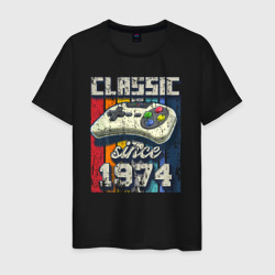Мужская футболка хлопок Классика 1974 года