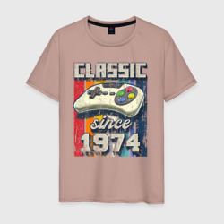 Классика 1974 года – Мужская футболка хлопок с принтом купить со скидкой в -20%