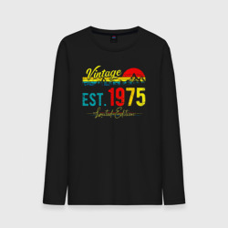 Мужской лонгслив хлопок Vintage est 1975 Limited Edition