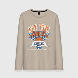 Мужской лонгслив хлопок New York Knicks NBA