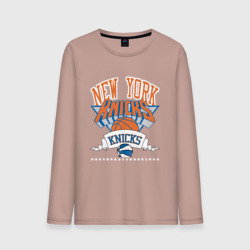 Мужской лонгслив хлопок New York Knicks NBA