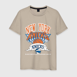 Мужская футболка хлопок New York Knicks NBA