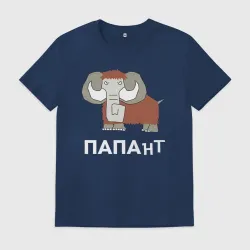 Мужская футболка хлопок Папа нт