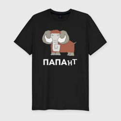 Мужская футболка хлопок Slim Папа нт