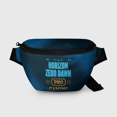 Поясная сумка 3D с принтом Игра Horizon Zero Dawn: PRO Gaming, вид спереди #2