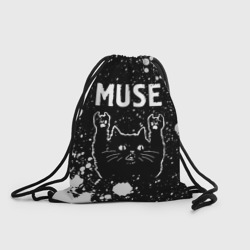 Рюкзак-мешок 3D Группа Muse и Рок Кот