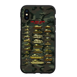 Чехол для iPhone XS Max матовый Red army june 1941 armored vehicles